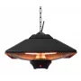 Aquecedor elétrico de teto para pátio TunaBone | TB2088-01 | aquecedor de terraço | 2000 W | número de níveis de potência 3 | preto | IP24