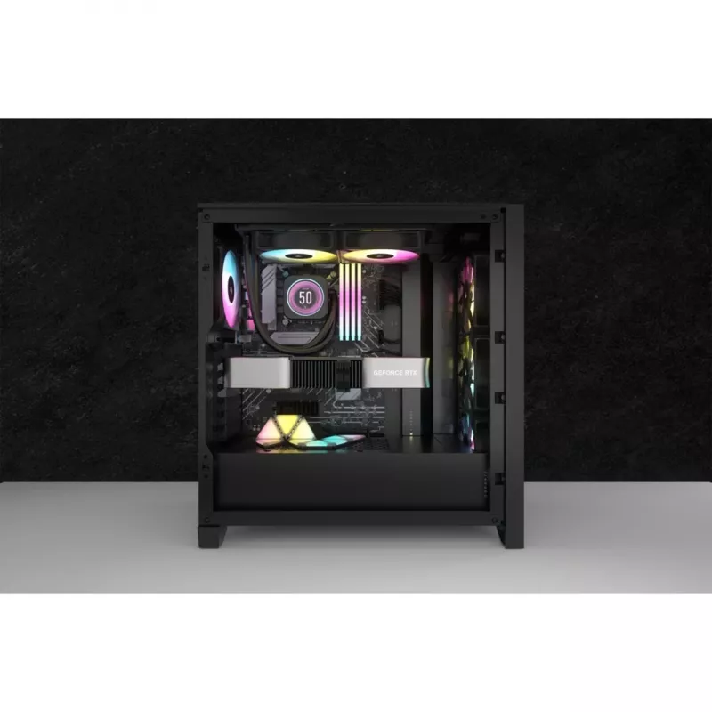 Sistema de refrigeração para computador Corsair CW-9060074-WW refrigerador líquido all-in-one para processador 12 cm preto 1 unid.