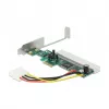 Placa riser DeLOCK PCI Express x1 para 1 x PCI 32 Bit 5 V slot Asmedia
