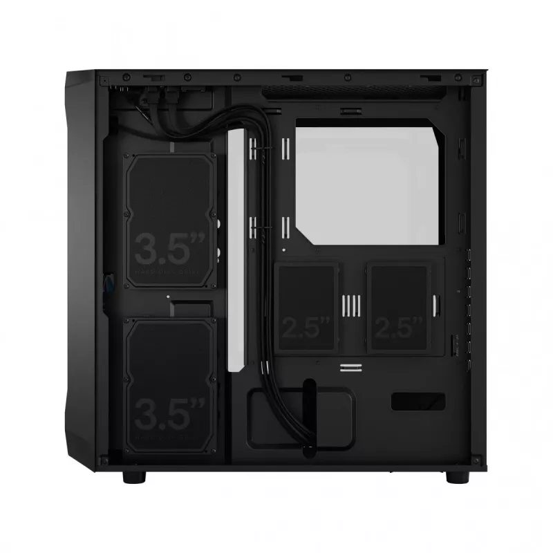 Fractal Design Focus 2 RGB Tempered Glass Caixa de PC Mid Tower ATX - Preto