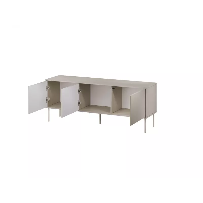 Móvel RTV Cama 3D TRESSE 150x40x55 caxemira mate