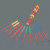Wera 05006605001 conjunto de chaves de fenda dinamométricas Kraftform Kompakt VDE 15