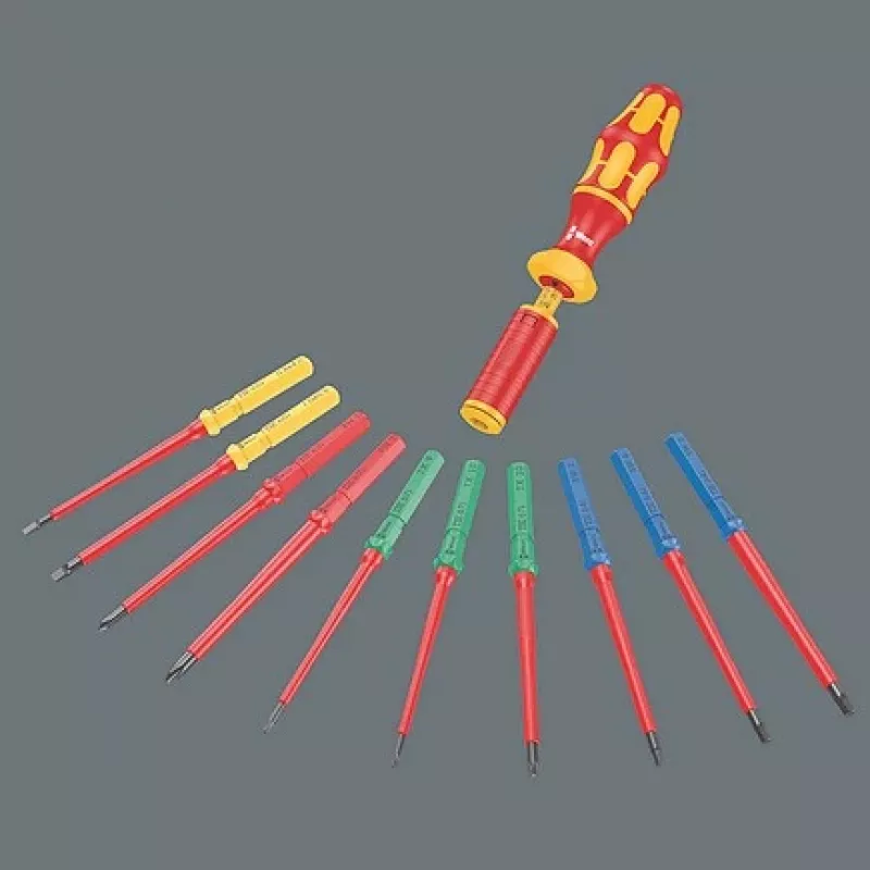 Wera 05006605001 conjunto de chaves de fenda dinamométricas Kraftform Kompakt VDE 15