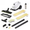 Limpa-vapor Kärcher SC 3 EasyFix Plus — depósito de água de 1 L, 1900 W, pressão de vapor 3,5 bar, branco