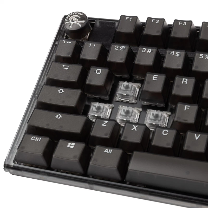 Teclado Gaming Ducky One 3 Aura USB QWERTY US International preto