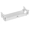 Organizador de cabos/tomadas sob a secretária Maclean, carga máx. 5 kg, branco, MC-106 W