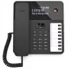 Telefone analógico Gigaset DESK 600 com identificação de chamadas preto