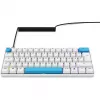 Teclado Sharkoon SGK50 S4 Home USB QWERTZ alemão branco 60% RGB LED