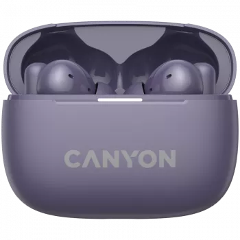 Auscultadores e headset Canyon CNS-TWS10PL True Wireless Stereo (TWS) In-Ear para chamadas/música/desporto/dia a dia USB Type-C Bluetooth Violeta (CNS-TWS10PL)