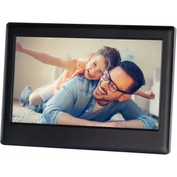 Moldura digital SENCOR SDF 742BK 17,8 cm (7 polegadas) — visualizador digital de imagens para JPEG/cartão SD/USB