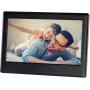 Moldura digital SENCOR SDF 742BK 17,8 cm (7 polegadas) — visualizador digital de imagens para JPEG/cartão SD/USB