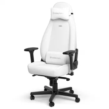 Cadeira de escritório noblechairs NBL-ICN-PU-WED assento acolchoado encosto acolchoado branca