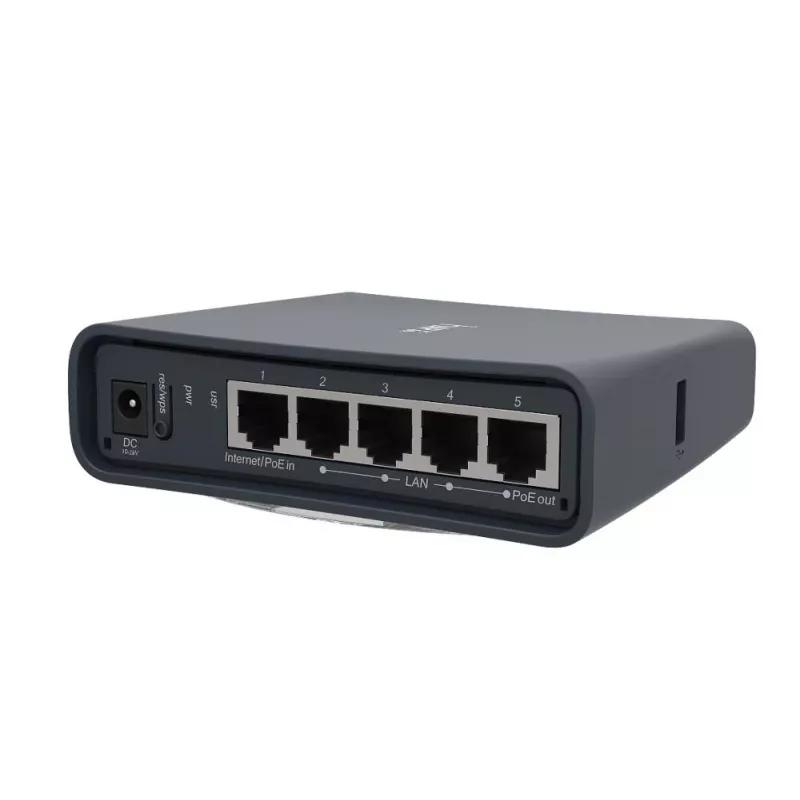 Mikrotik hAP ac lite Tower preto Power over Ethernet (PoE)