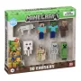 Borracha 3D MINECRAFT - pack de 8 caixa de luxo Ver.A