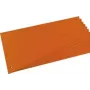 Herlitz 10838498 Tiras separadoras de cartolina manila, trapezoidais, A4, perfuradas, 120 x 230 mm, laranja