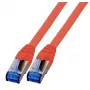 Cabo de patch RJ45 EFB-Elektronik Cat.6A S/FTP TPECat.7 cabo bruto superflex vermelho 3m Fabricante: EFB Elektronik (K5525FRT.3)