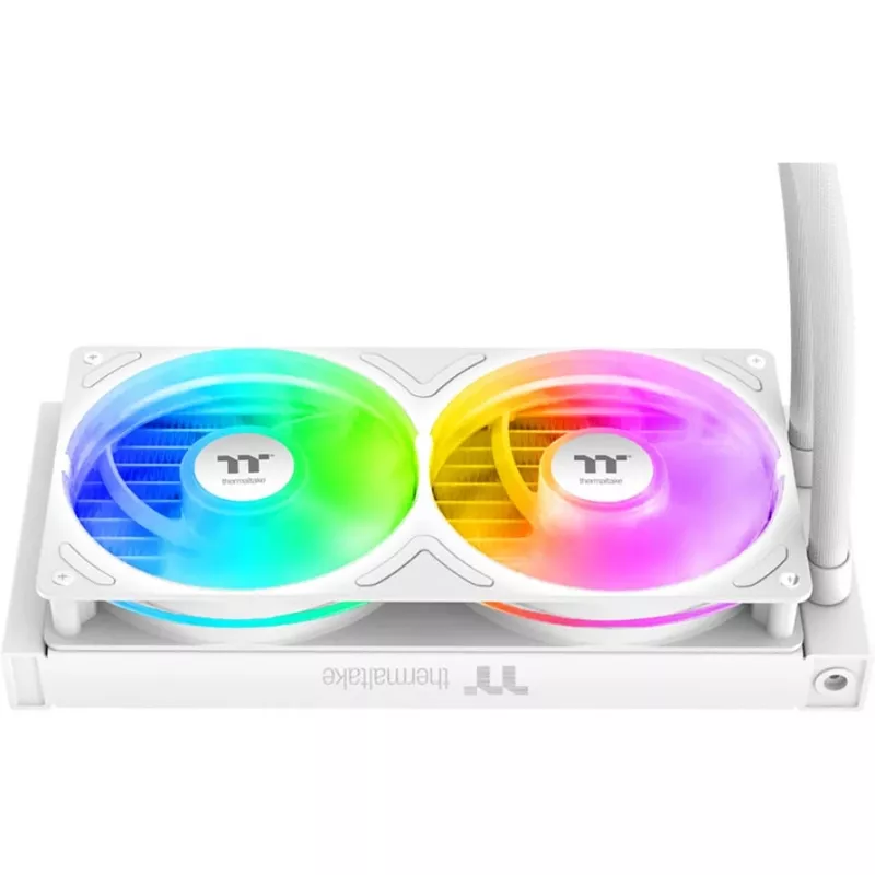 Refrigeração líquida CPU THERMALTAKE TH240 V3 ARGB Sync AIO Snow Edition