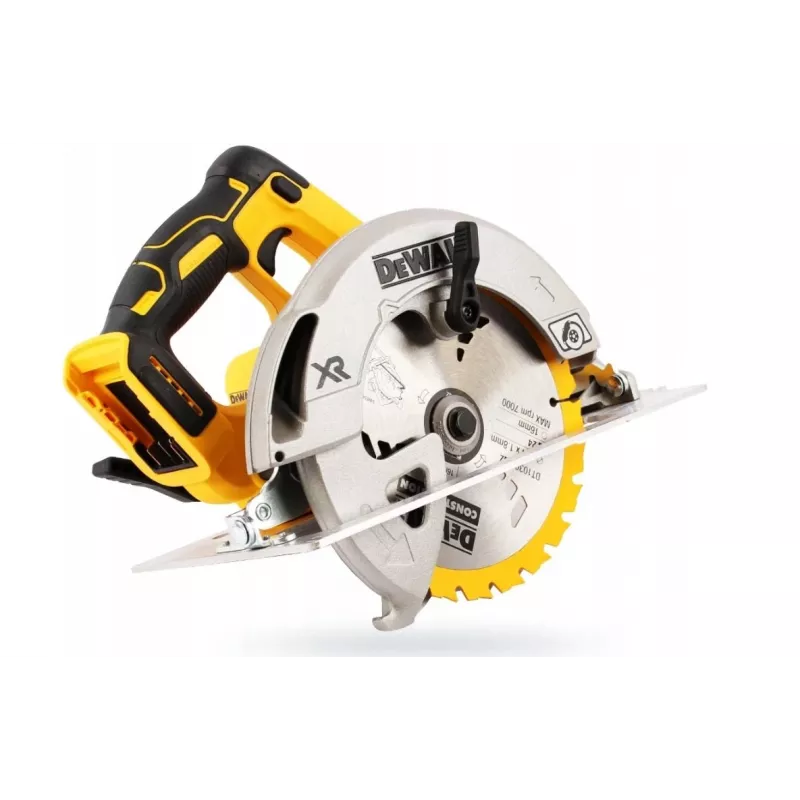 Serra circular portátil DeWALT DCS570P2-QW 18,4 cm prateado, amarelo 5500 rpm
