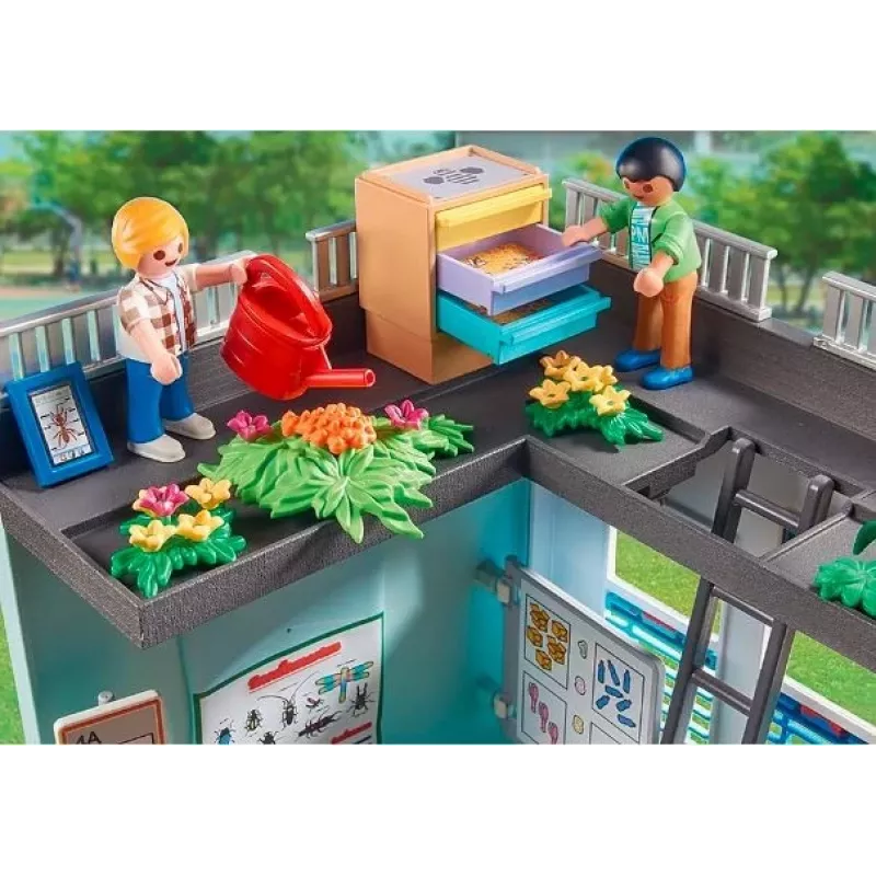 Conjunto de brincar de ação/aventura Playmobil City Life 71327 multicolorido idade 4–10