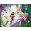 Puzzle Ravensburger XXL 100 peças – Unicorn Academy – puzzle infantil de grande formato