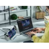 AVerMedia X'TRA GO GC515 dock de captura de vídeo, gravação 4K30/1080p120, saída HDMI 4K60, USB-C DP Alt Mode, USB Power Delivery, branco