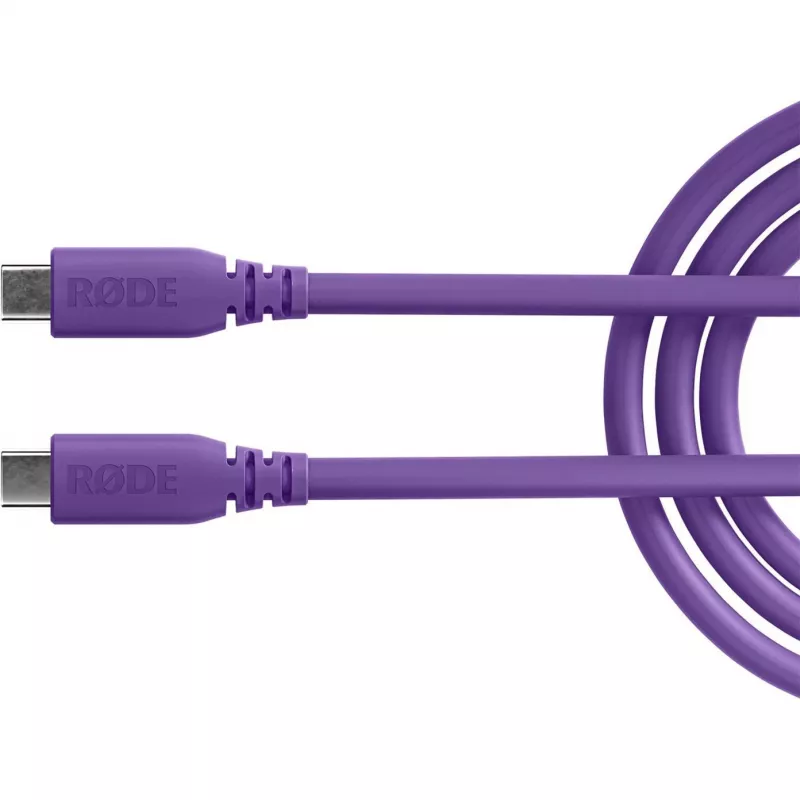 Cabo USB-C para USB-C Rode SC27-PU USB 3.2 Gen1, roxo (2m, PD)