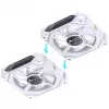 Conjunto de ventoinhas Jonsbo ZL-120WR PWM ARGB Reversed 120mm, 3 unid.