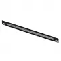 Painel de escovas LOGON RA10115BL preto metal 10 polegadas
