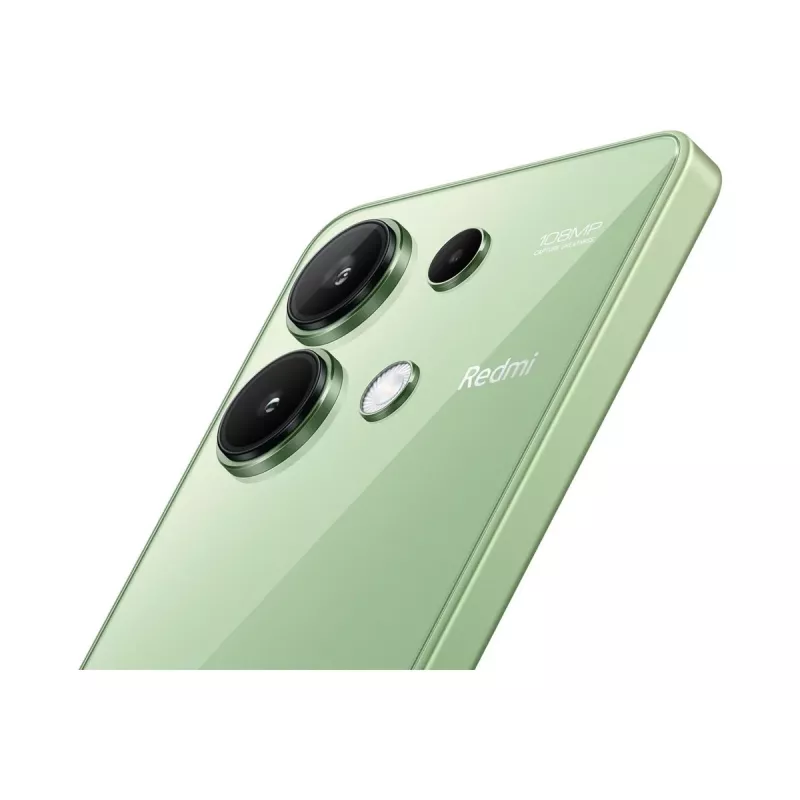 Xiaomi Redmi Note 13 6GB+128GB verde menta 16,94cm (6,67) ecrã AMOLED, MIUI 14 baseado em Android 13, câmara tripla 108MP