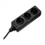 Hama 0003039 protetor contra sobretensão preto 3 tomadas AC 230 V 1,4 m