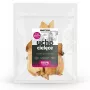 Snacks para cães UNISZKI orelha de vitela — artigo de mastigar monocomponente de carne de vitela, 10 unid., higiene dentária, sem glúten e sem açúcar