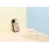 Capa de proteção iKins para Apple iPhone 12 mini — padrão de mármore rosa, ajuste fino