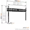Vogels | Suporte de parede | MA4000-A1 | Fixo | 40-80 | Capacidade máxima 80 kg | preto