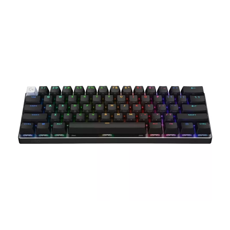 Teclado de gaming Logitech G PRO X 60 USB RF Wireless Bluetooth QWERTY US International branco