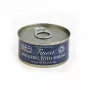 Comida húmida para gatos FISH4DOGS Cavala com Camarão 70 g — gatos adultos, sabor a peixe, lata, sem glúten