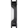 Thermaltake Riing Quad 12 RGB CL-F088-PL12SW-C ventoinha de radiador de 120 mm, TT Premium Edition, embalagem individual, sem controlador, preto