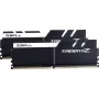 DIMM 32 GB DDR4-3200 (2x 16 GB) Dual-Kit, memória RAM preta/branca, F4-3200C16D-32GTZKW, Trident Z, INTEL XMP