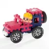 Marioinex Mini Waffle conjunto de construção de 112 peças – Farmer Urocze Ranczo, multicolorido, idade 6+