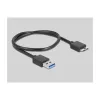 Caixa para HDD/SSD DeLOCK 42011 preta 2,5