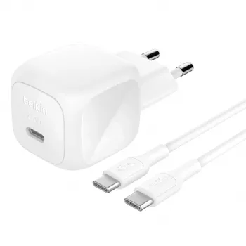 Carregador USB-C Belkin BOOSTCHARGE 45W PD PPS – 45W USB Power Delivery com PPS