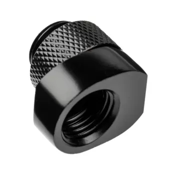 Conector de mangueira Alphacool 17604 Preto rosca de 1/4 polegadas