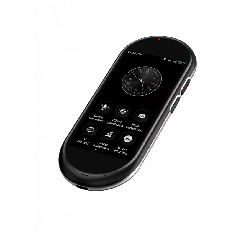 Tradutor de voz portátil MAXCOM MT100 4G, tradução de voz multilingue, dispositivo de mão compacto
