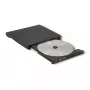 Unidade externa DVD-RW QOLTEC 51857 — USB 3.0, interface SATA, DVD±R 8x, DVD±RW 4x, DVD-RAM 5x, CD 24x, preto