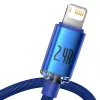 Cabo Lightning Baseus CAJY000003 1,2 m azul 2,4 A