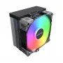 Montech NX400 Black ARGB cooler de ar para CPU, multi socket, 120 mm, preto