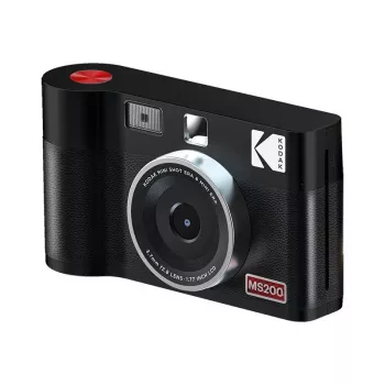 Máquina fotográfica instantânea Kodak Mini Shot 2 Era — máquina fotográfica instantânea portátil com impressora incorporada, preta