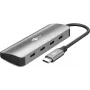 Goobay hub USB slim de 4 portas USB-C macho 10 Gbit/s - -ficha> 4x (76565)