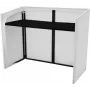 Suporte DJ Omnitronic Mobile DJ Stand Mesa de DJ móvel em aço — mesa de DJ portátil em aço