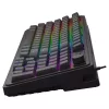 Teclado gaming Savio Galaxis USB QWERTY US inglês preto