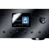 Recetor estéreo Magnat MC 400 — 2.0 canais, 40 W por canal, leitor de CD, Wi-Fi, Bluetooth, DAB/FM, Ethernet (preto)